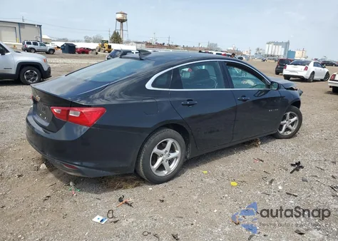 2017 Chevrolet Malibu Ls из США, поврежденный, VIN 1G1ZC5ST4HF262687